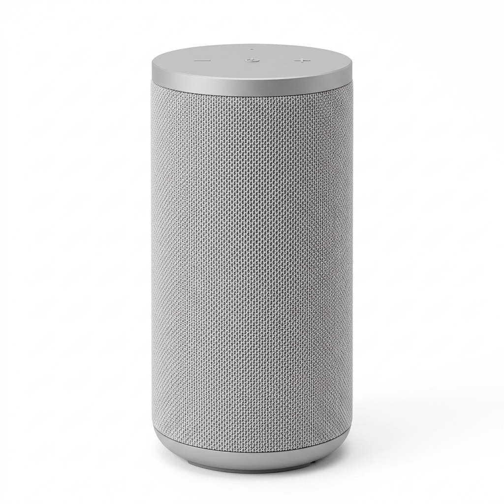 Zylindrisch, Stoff-Mesh, Studio-Freisteller