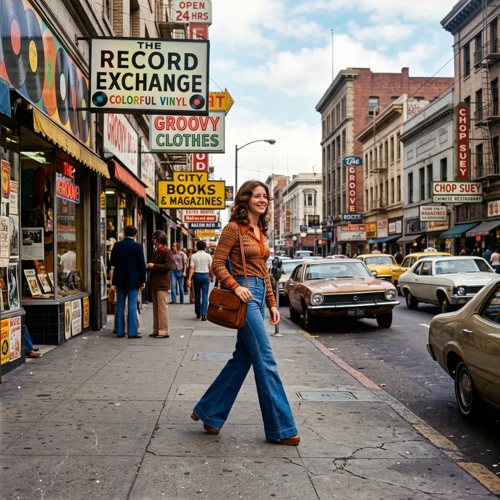 1970s — Schlaghosen, Neon, Kodachrome