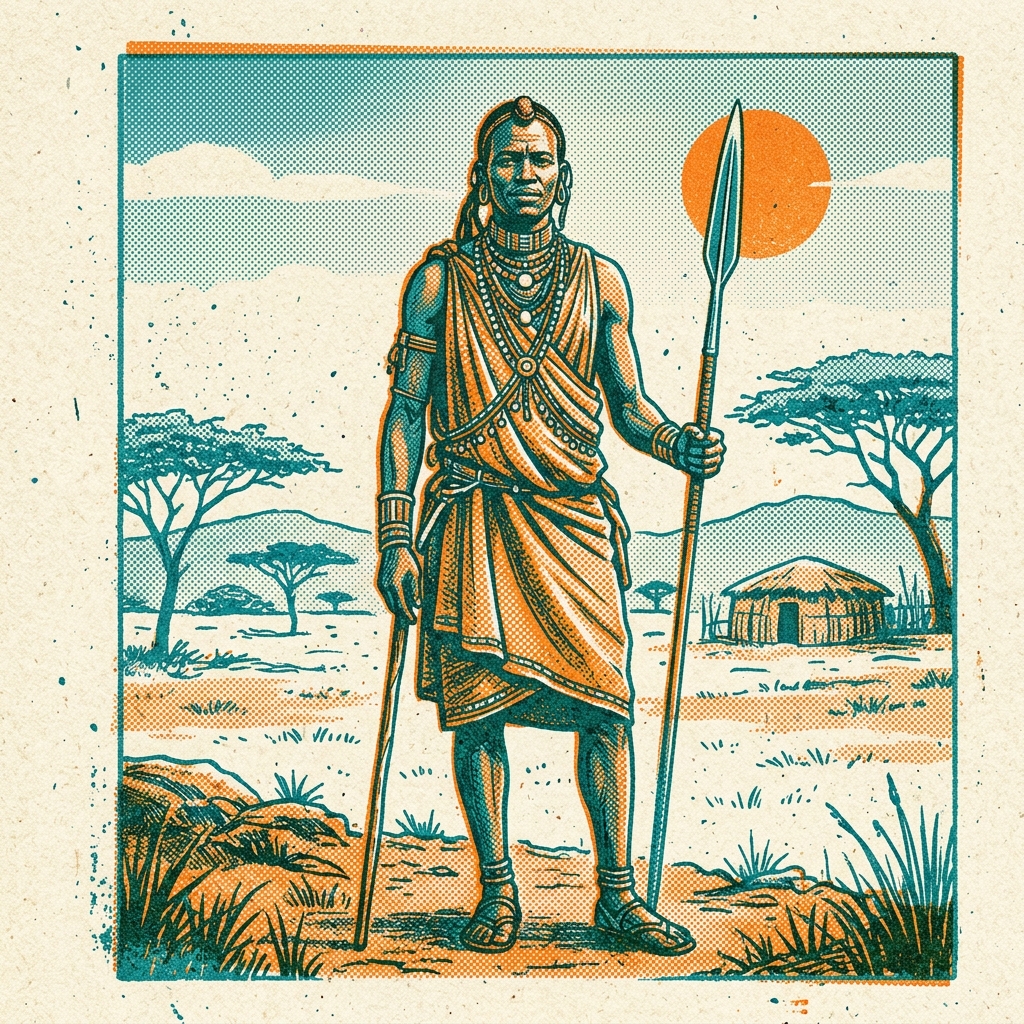Duotone — Risograph in Teal und Orange