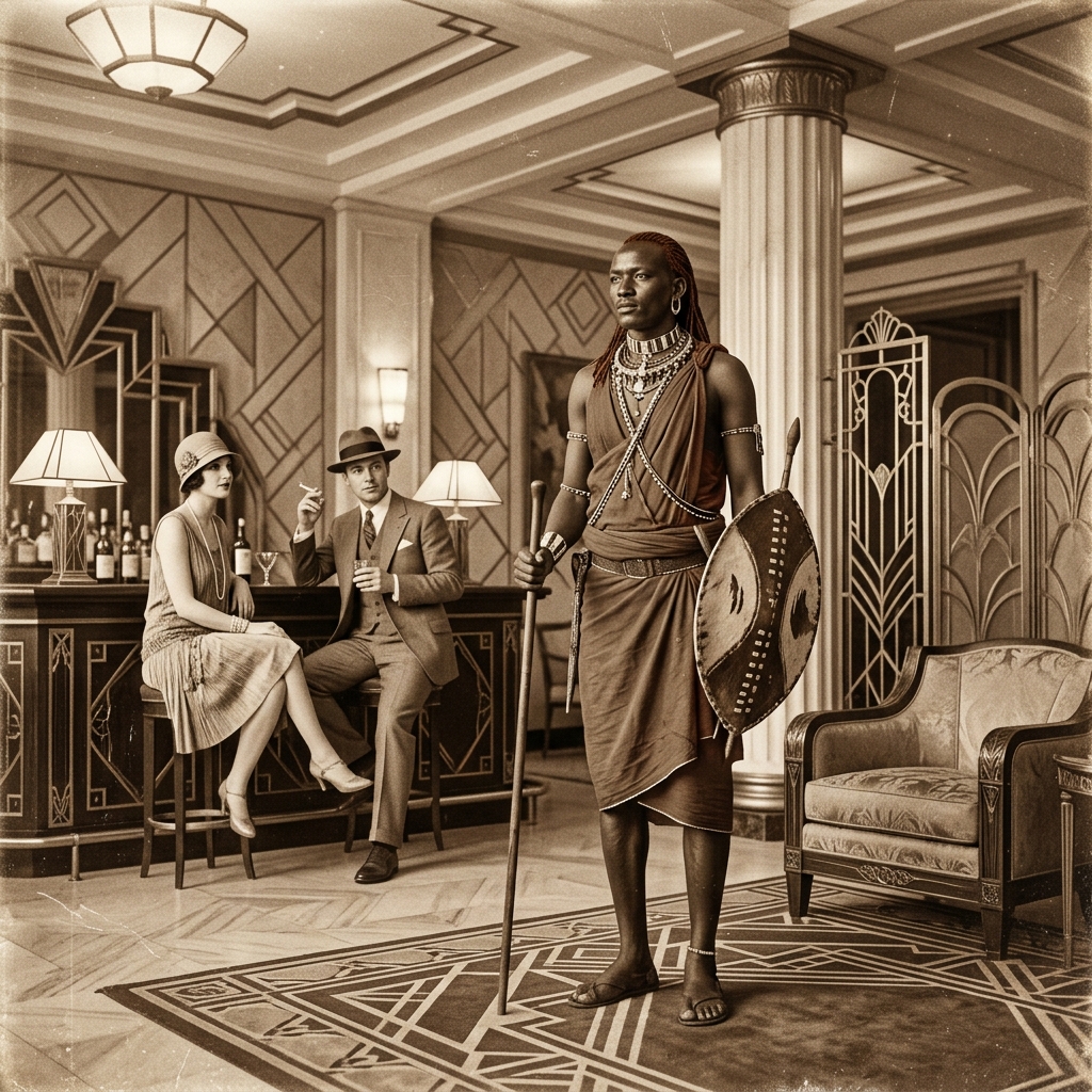 1920s — Art Deco, Sepia