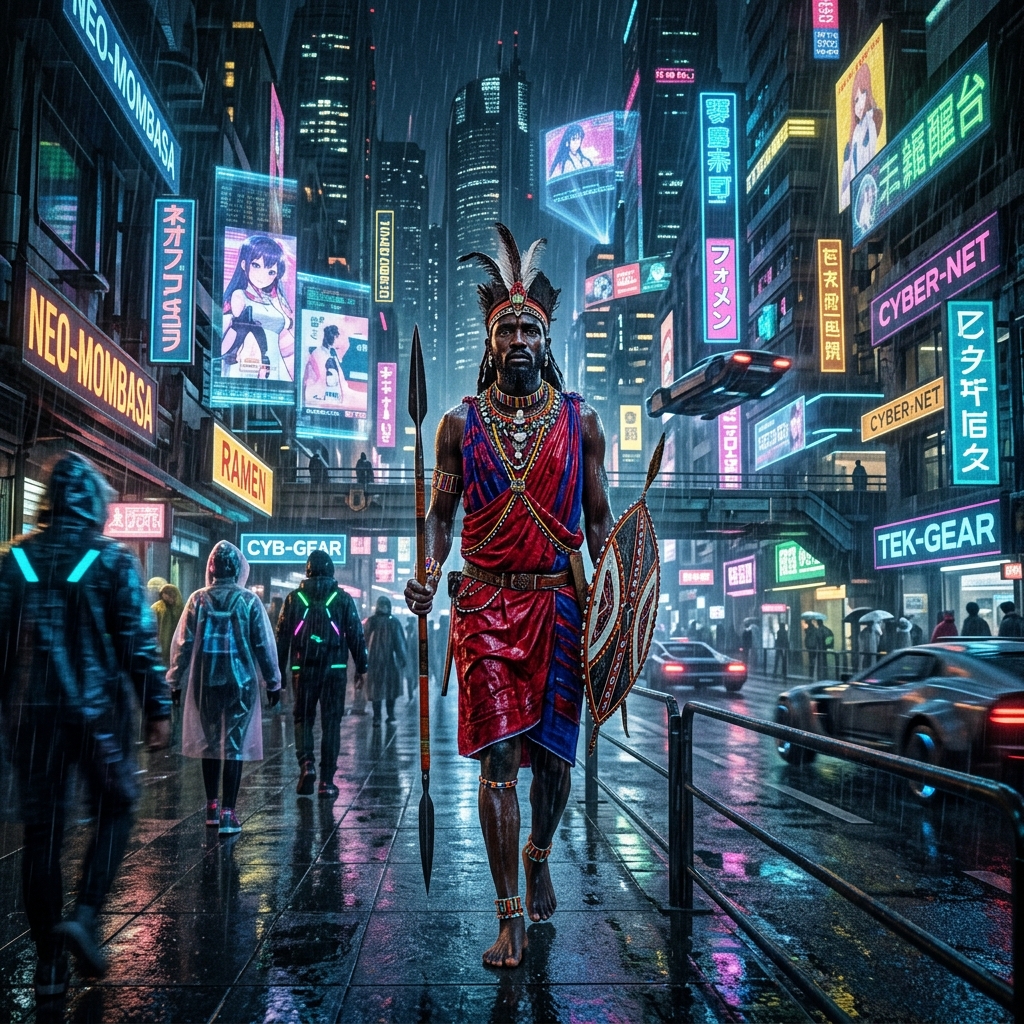 Futuristic — Cyberpunk, Neon