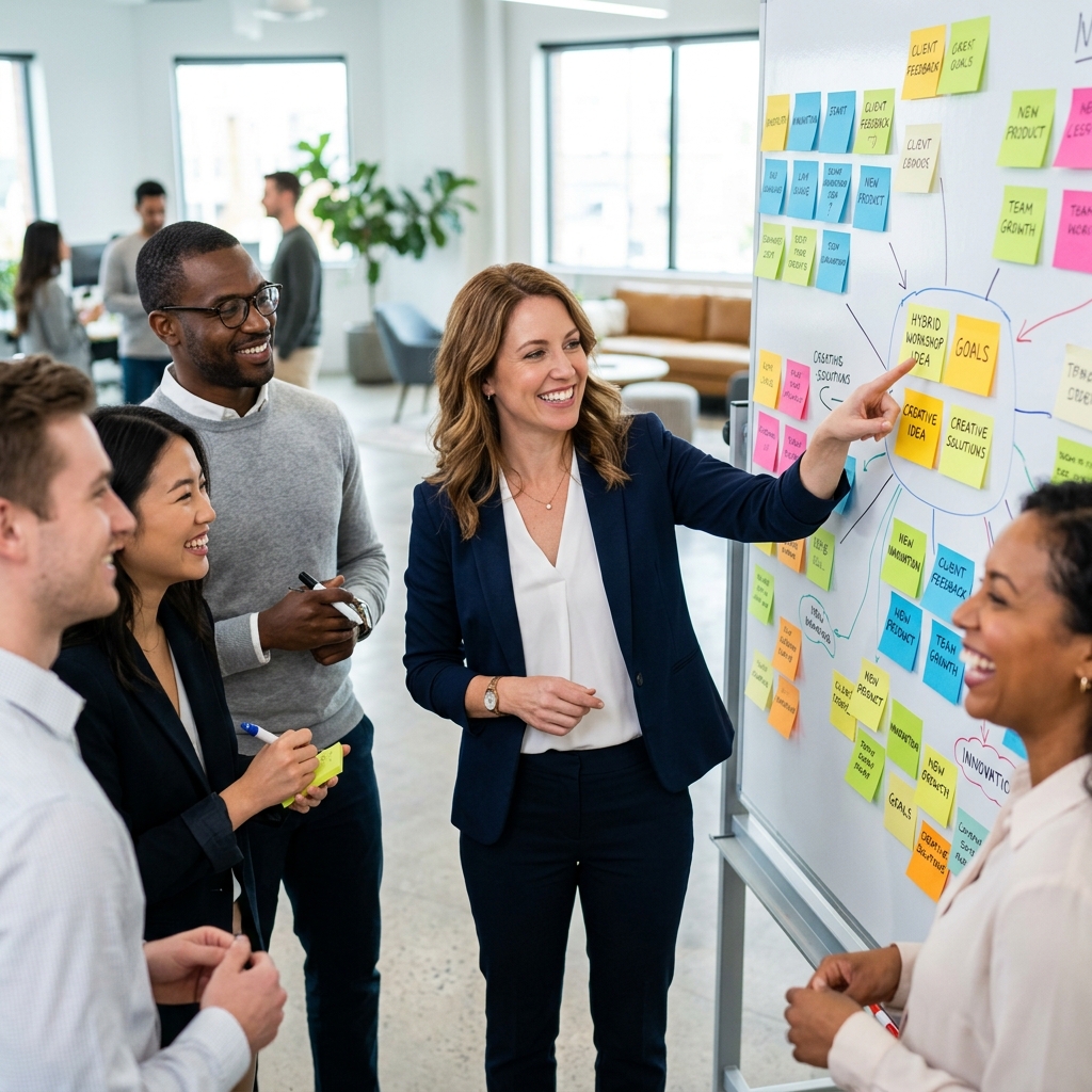 Brainstorming mit Sticky Notes (Standard)