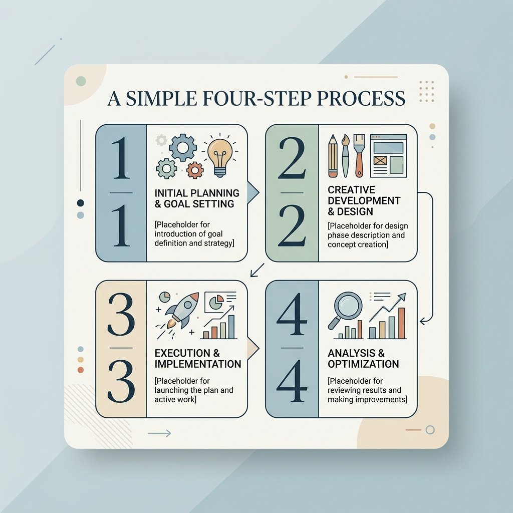 Visuals — Infografik mit Hierarchie