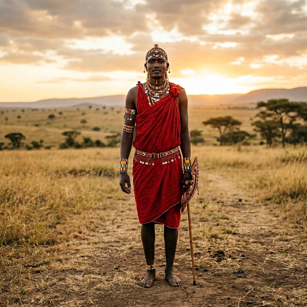 Maasai ohne Speer – Editiert