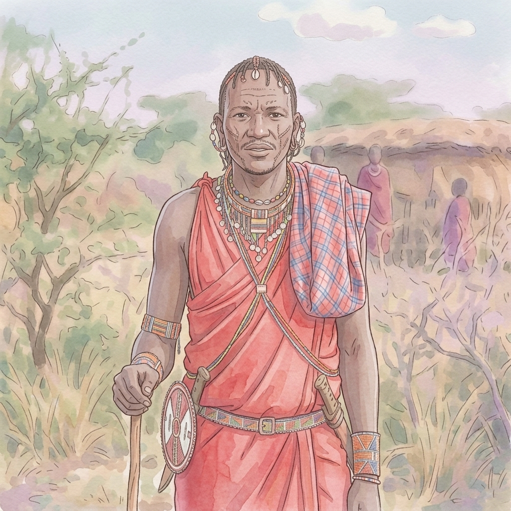 Maasai – Studio Ghibli Anime