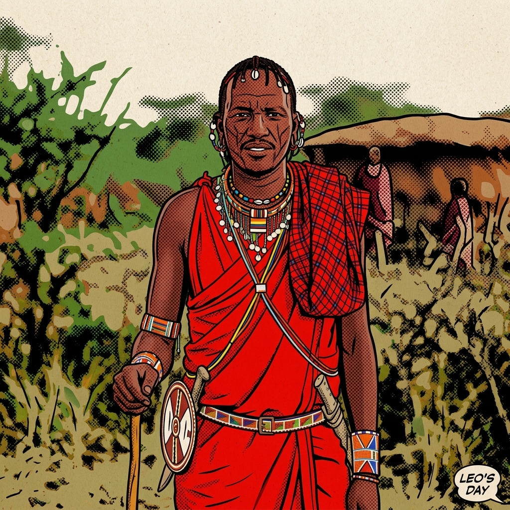 Maasai – Pop Art