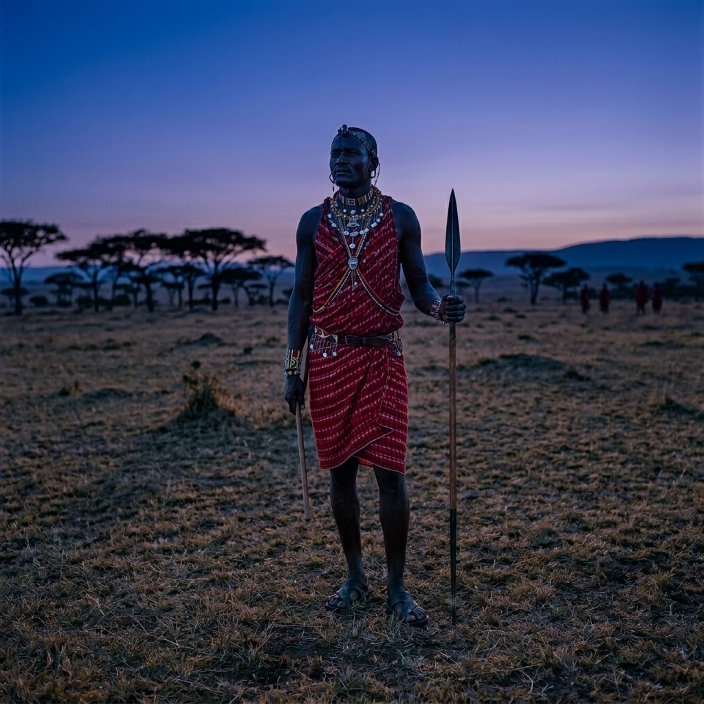 Maasai – Blue Hour